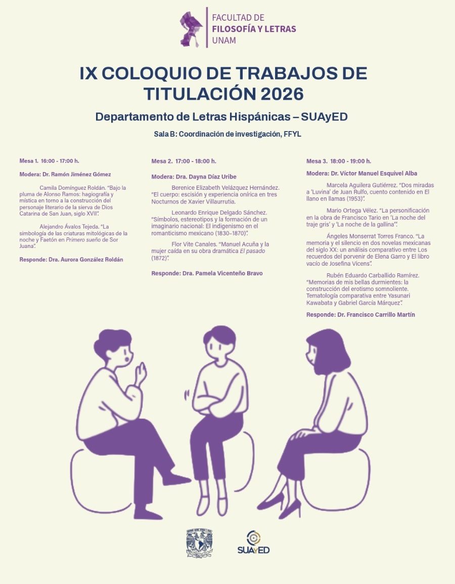 Coloquio de Titulación de Letras Hispánicas